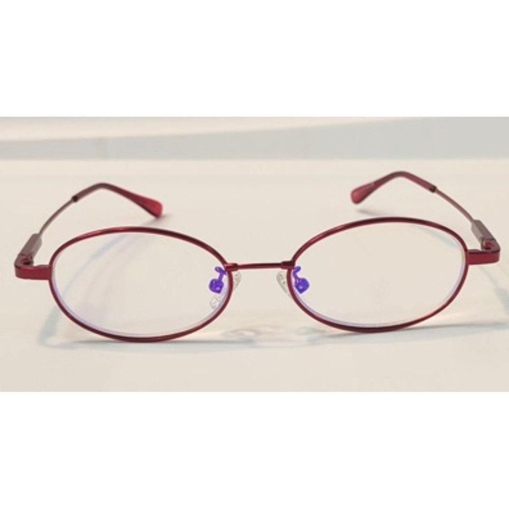 CessBlue Kids Oval Blue Light Blocking Glasses Red UV Glare 87306